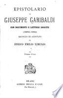 Epistolario di Giuseppe Garibaldi