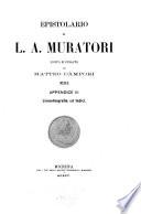 Epistolario di L. A. Muratori