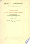 Epistolario di san Giuseppe Calasanzio, vol. V, Lettere dal n. 1731 al n. 2350 (1632-1635)