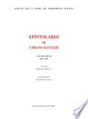 Epistolario di Urbano Rattazzi