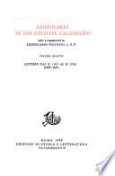 Epistolario: Lettere dal N. 1101 al N. 1730. (1629-1631)