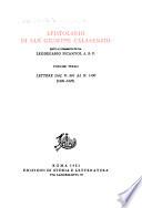 Epistolario: Lettere dal N. 501 al N. 1100. (1626-1629)