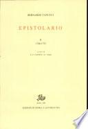 Epistolario, vol. I, 1723-1746; vol. II, 1746-1752