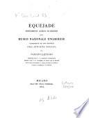 Equeiade: monumento antico di bronzo del Museo Ungherese