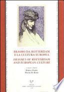 Erasmo da Rotterdam e la cultura europea
