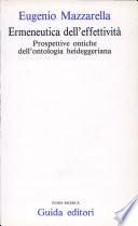 Ermeneutica dell'effettività