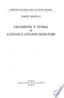 Erudizione e storia in Ludovico Antonio Muratori