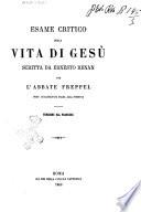 Esame critico della vita di Gesù scritta da Ernesto Renan