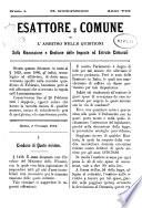Esattore e comune manuale questionario sulla riscossione e gestione delle imposte ed entrate comunali
