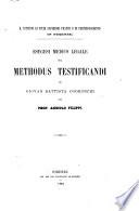 Esegesi medico legale sul Methodus testificandi di Giovan Battista Codronchi