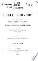 Esempi di bello scrivere