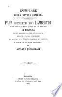 Esemplare della Divina comedia donato da papa (Benedetto XIV) Lambertini, son tutti i suoi libri allo Studio di Bologna: Purgatorio