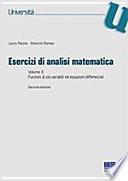 Esercizi di analisi matematica