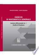 Esercizi di matematica generale