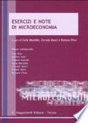 Esercizi e note di microeconomia