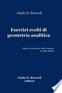 Esercizi svolti di geometria analitica