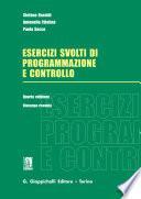 Esercizi svolti di programmazione e controllo