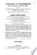 Esercizj di traduzione dal tedesco in italiano per uso de' principianti nello studio dell'una o dell'altra lingua