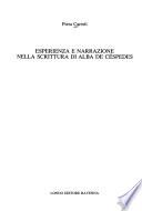 Esperienza e narrazione nella scrittura di Alba de Céspedes