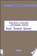 Esperienze di comunità nel giudaismo antico
