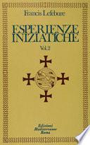 Esperienze iniziatiche