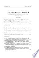 Esperienze letterarie