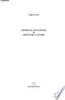 Esperienze linguistiche di Cristoforo Colombo