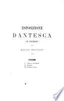 Esposizione dantesca in Firenze, maggio 1865. Cataloghi