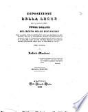 Esposizione della legge del 19 giugno 1826, sulle dogane del regno delle due Sicilie per opera di Raffaele Mastriani