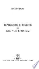 Espressione e ragione in Eric von Stroheim