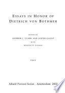 Essays in Honor of Dietrich Von Bothmer: Text
