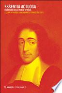 Essentia actuosa. Riletture dell'etica di Spinoza