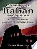 Essential Italian Grammar