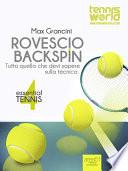 Essential Tennis 4. Rovescio backspin