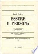 Essere e persona