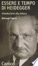 Essere e tempo di Heidegger