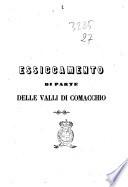 Essicamento di parte delle valli di Comacchio