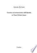 Estetica ed ermeneutica dell'alterità in Hans Robert Jauss