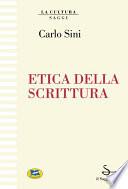 Etica della scrittura