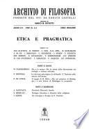 Etica e pragmatica