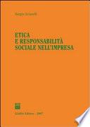 Etica e responsabilità sociale nell'impresa