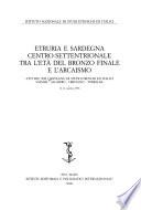 Etruria e Sardegna centro-settentrionale tra l'età del bronzo finale e l'arcaismo