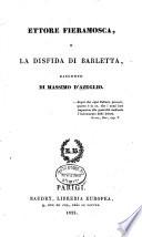Ettore Fieramosca, o la disfida di Barletta, racconto
