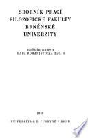 Études romanes de Brno