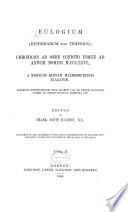 Eulogium (historiarum sive temporis):.