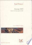 Europa 1937. Guerre esterne e guerre civili