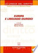 Europa e linguaggi giuridici