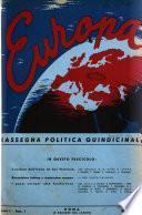 Europa rassegna politica quindicinale