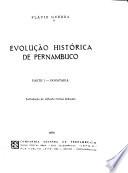 Evolução histórica de Pernambuco: Donataria