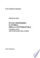 Evoluzionismo e storia della letteratura